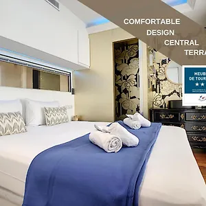 Blue Riviera Terrace Train Station Appartement Nice